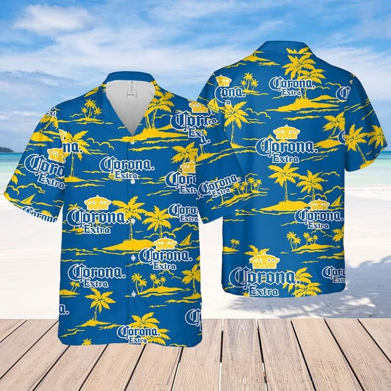 Special Summer Corona Extra Hawaiian Shirt Summer Lovers Gift