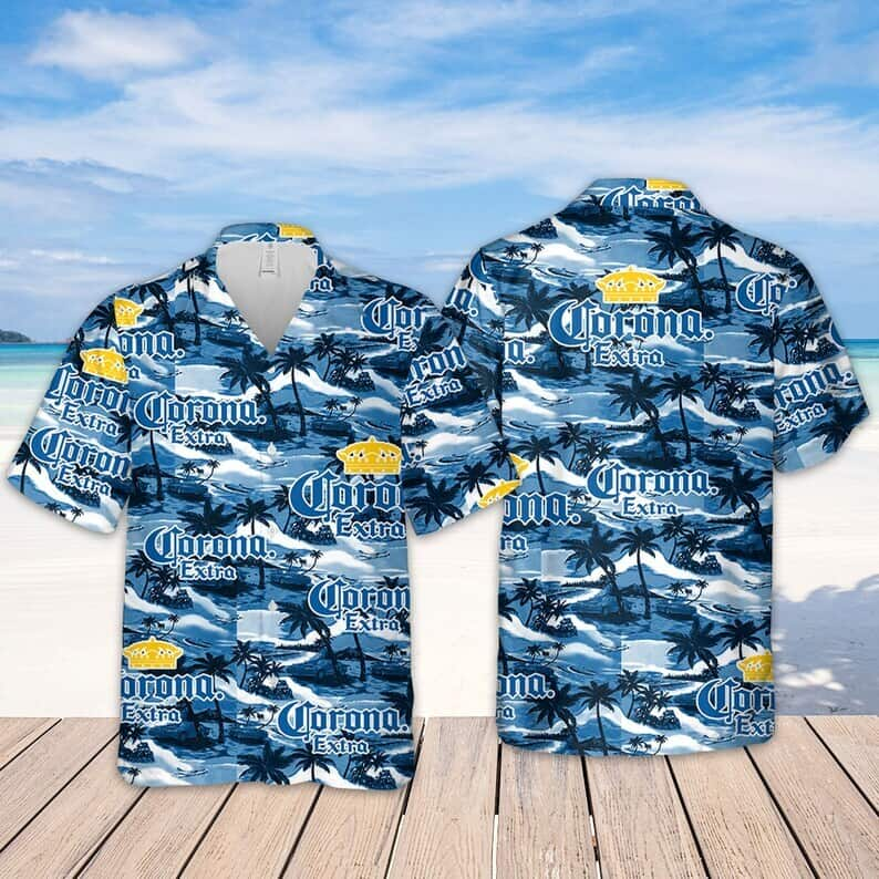 Aloha Corona Extra Hawaiian Shirt Best Gift For Beer Lovers