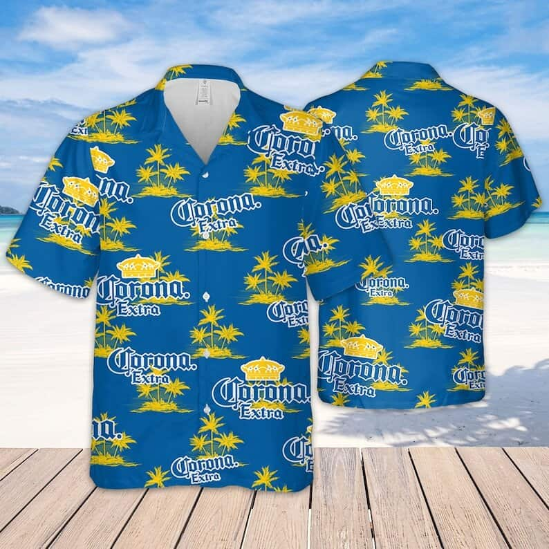 Aloha Corona Extra Hawaiian Shirt Summer Gift For Girlfriend