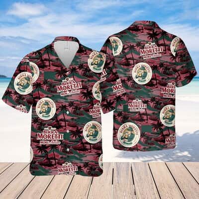Birra Moretti Beer Hawaiian Shirt Tropical Summer Gift For Mom