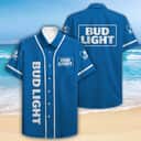 Blue Aloha Bud Light Hawaiian Shirt Cool Gift For Dad Blue Aloha Bud Light Hawaiian Shirt Cool Gift For Dad