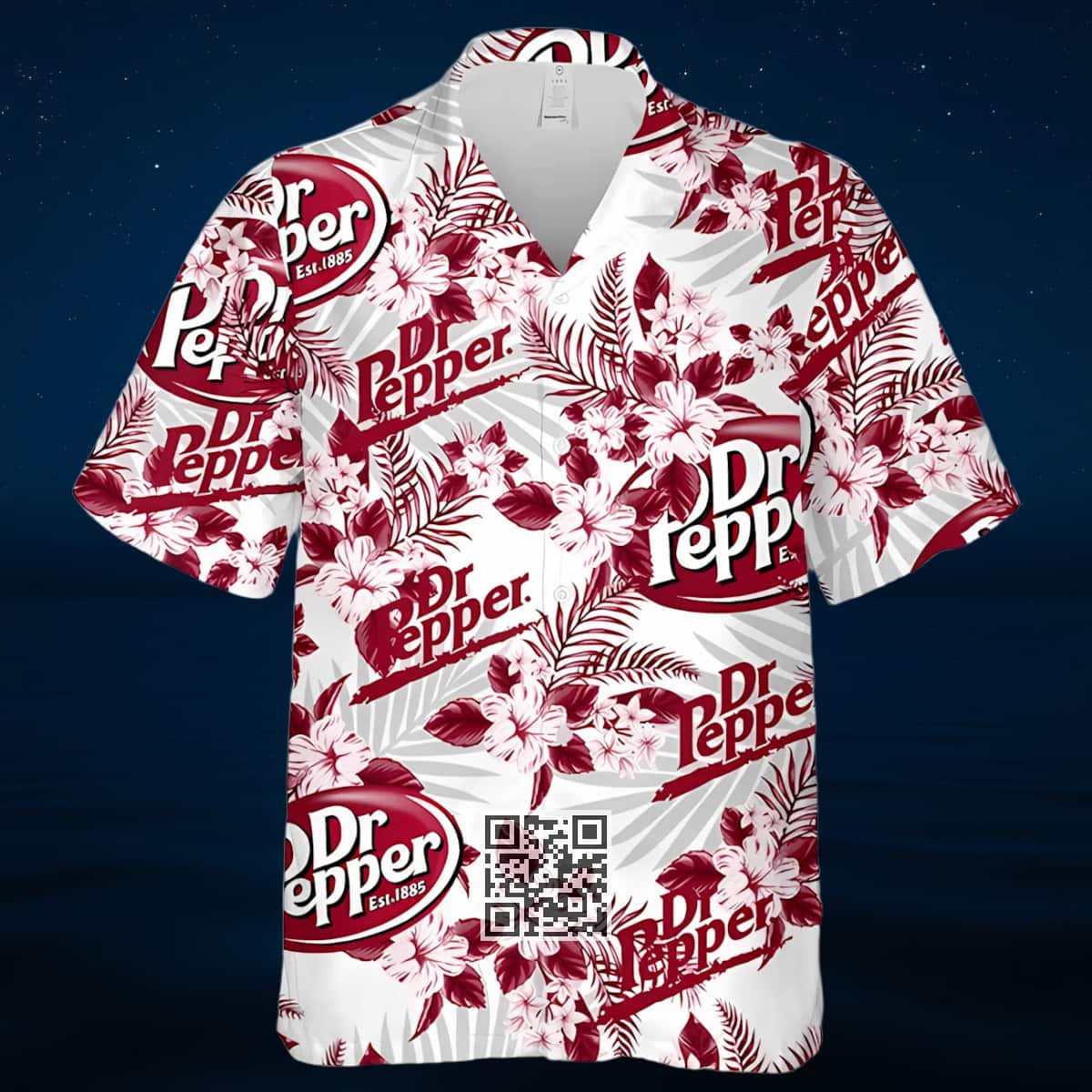 Dr Pepper Hawaiian Shirt Tropical Flower Pattern Beach Lovers Gift Dr Pepper Hawaiian Shirt Tropical Flower Pattern Beach Lovers Gift
