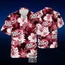 Dr Pepper Hawaiian Shirt Tropical Flower Pattern Summer Holiday Gift Dr Pepper Hawaiian Shirt Tropical Flower Pattern Summer Holiday Gift
