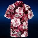 Dr Pepper Hawaiian Shirt Tropical Flower Pattern Summer Holiday Gift Dr Pepper Hawaiian Shirt Tropical Flower Pattern Summer Holiday Gift