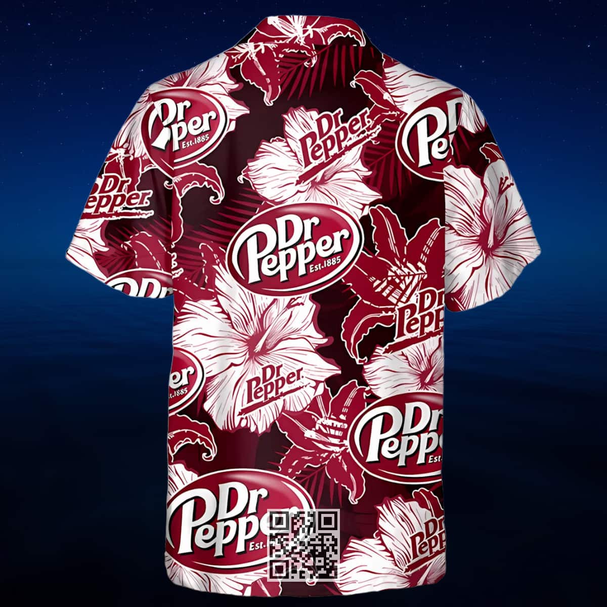 Dr Pepper Hawaiian Shirt Tropical Flower Pattern Summer Holiday Gift Dr Pepper Hawaiian Shirt Tropical Flower Pattern Summer Holiday Gift