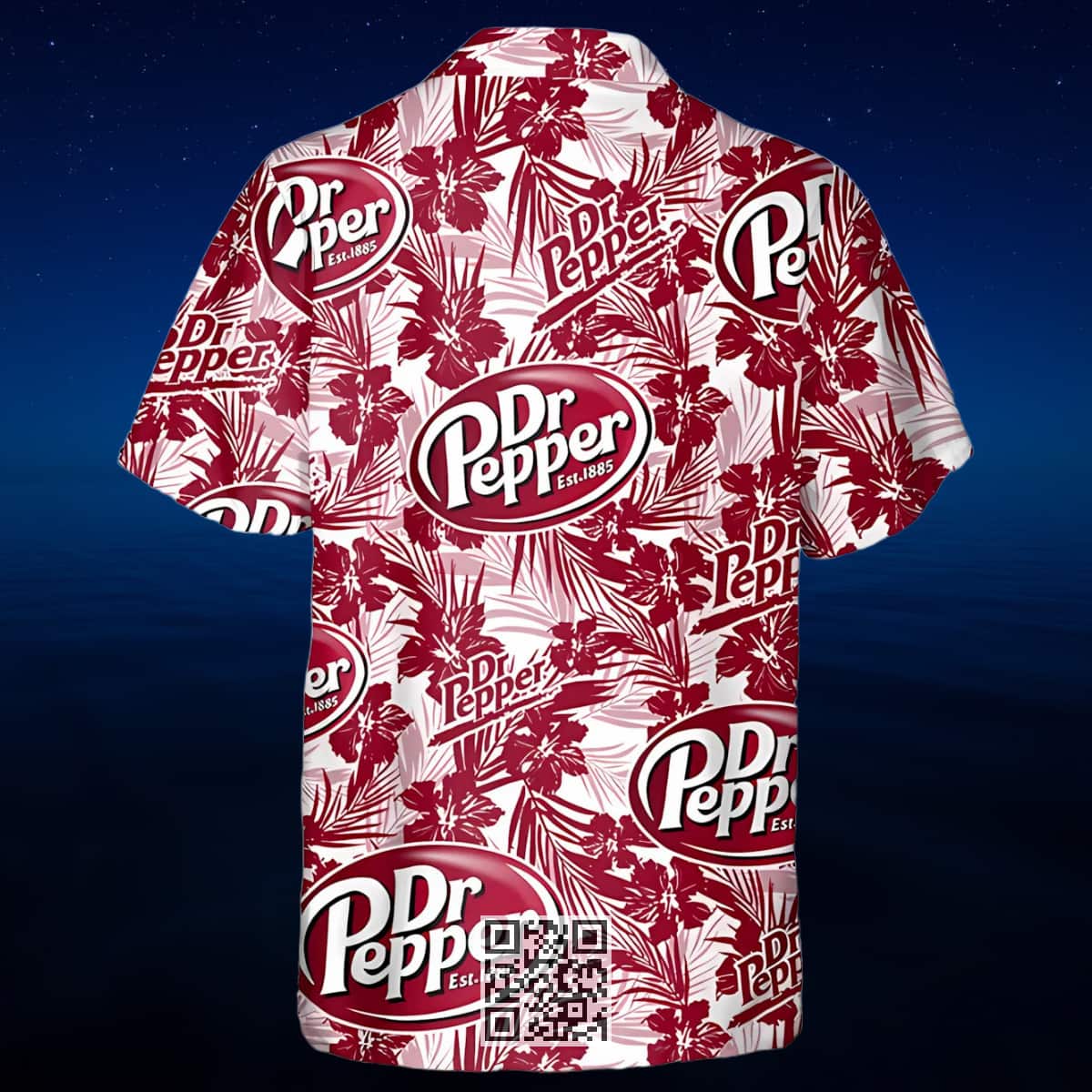 Dr Pepper Hawaiian Shirt Tropical Flower Pattern Gift For Beach Trip Dr Pepper Hawaiian Shirt Tropical Flower Pattern Gift For Beach Trip