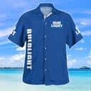 Blue Aloha Bud Light Hawaiian Shirt Gift For Beer Drinkers Blue Aloha Bud Light Hawaiian Shirt Gift For Beer Drinkers