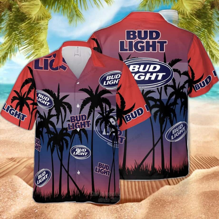 Bud Light Hawaiian Shirt Summer Vibes Gift For Best Friends