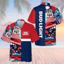 July 4th Independence Day Bud Light Hawaiian Shirt Gift For Beer Drinkers July 4th Independence Day Bud Light Hawaiian Shirt Gift For Beer Drinkers