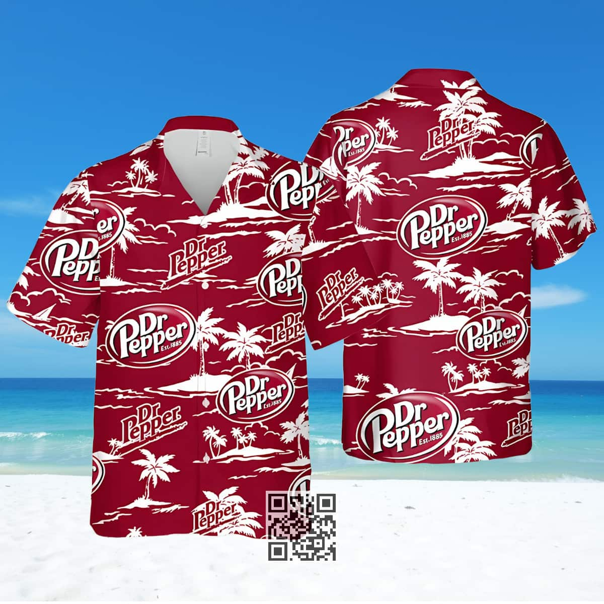 Dr Pepper Beer Hawaiian Shirt Summer Gift For Beach Trip