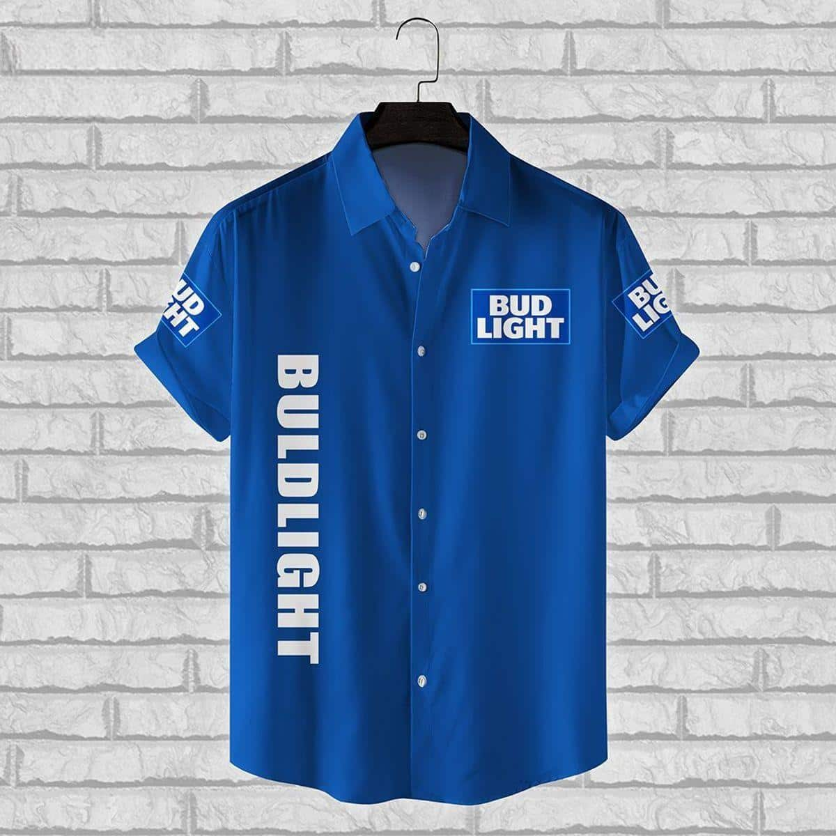 Basic Bud Light Hawaiian Shirt Birthday Gift For Beer Fans