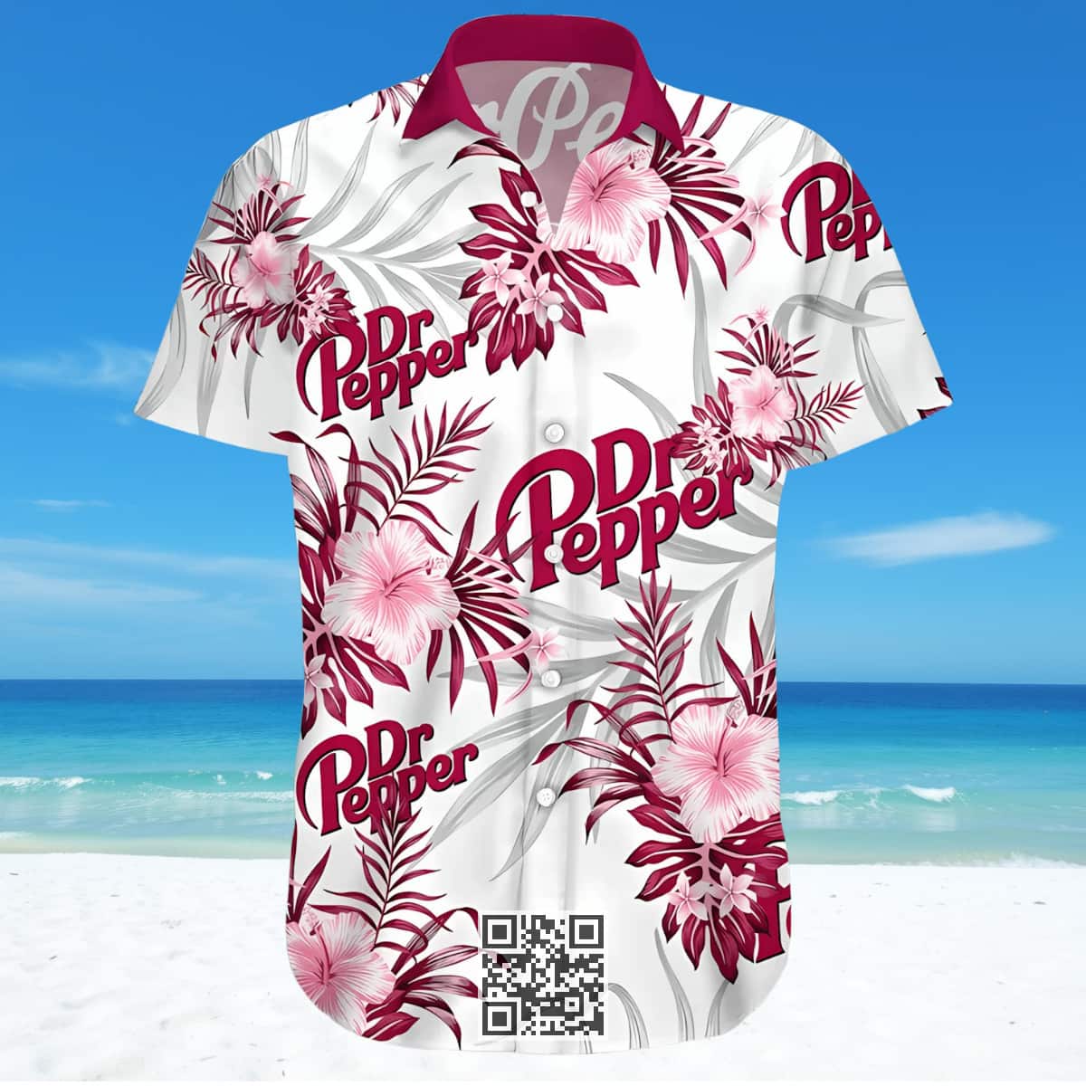 Dr Pepper Hawaiian Shirt Tropical Flower Beer Lovers Gift Dr Pepper Hawaiian Shirt Tropical Flower Beer Lovers Gift