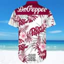 Dr Pepper Beer Hawaiian Shirt Tropical Flower Pattern All Over Print