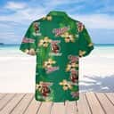 Green Aloha Miller High Life Hawaiian Shirt Hibiscus Flower Gift For Beer Lovers Green Aloha Miller High Life Hawaiian Shirt Hibiscus Flower Gift For Beer Lovers