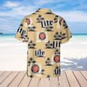 Basic Miller Lite Hawaiian Shirt Island Summer Holiday Gift Basic Miller Lite Hawaiian Shirt Island Summer Holiday Gift