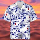 Michelob Ultra Hawaiian Shirt Hibiscus Pattern Practical Beach Gift