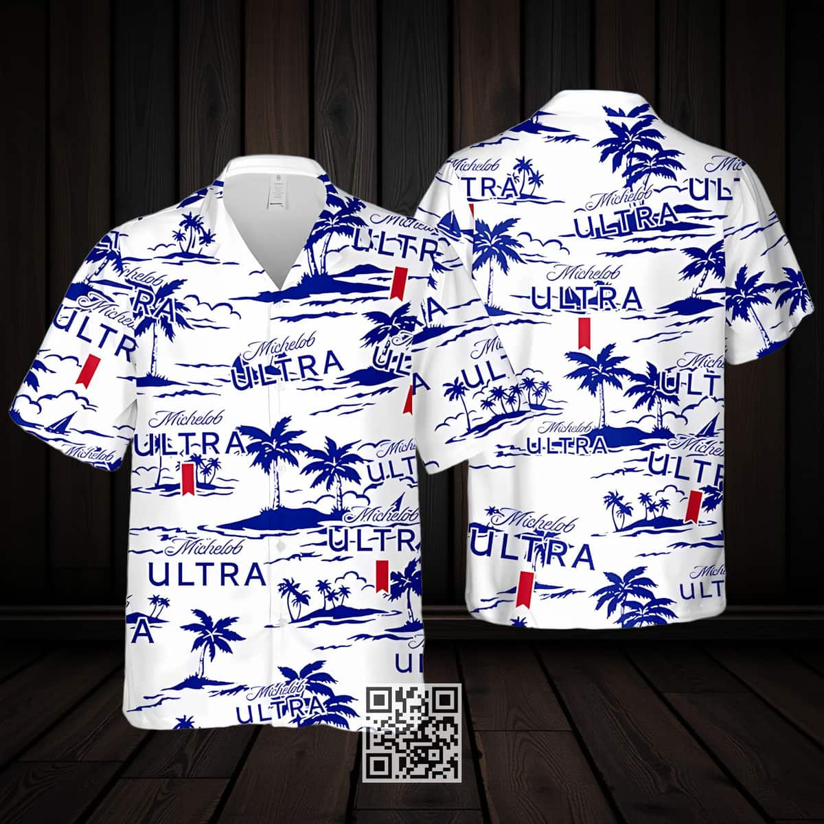 Michelob Ultra Beer Hawaiian Shirt Beach Pattern Gift For Hawaii Lovers