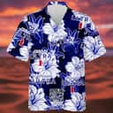 Michelob Ultra Beer Hawaiian Shirt Tropical Flower Pattern Michelob Ultra Beer Hawaiian Shirt Tropical Flower Pattern