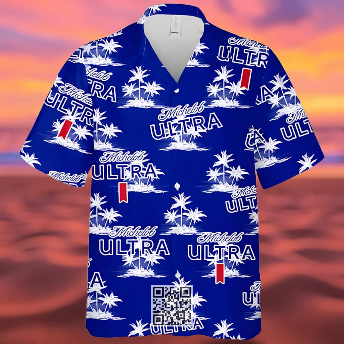 Michelob Ultra Hawaiian Shirt Island Pattern Beach Gift For Friend Michelob Ultra Hawaiian Shirt Island Pattern Beach Gift For Friend