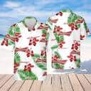 Summer Budweiser Beer Hawaiian Shirt Hibiscus Flower Gift For Beer Drinkers Summer Budweiser Beer Hawaiian Shirt Hibiscus Flower Gift For Beer Drinkers