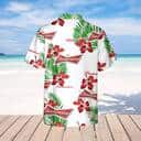 Summer Budweiser Beer Hawaiian Shirt Hibiscus Flower Gift For Beer Drinkers Summer Budweiser Beer Hawaiian Shirt Hibiscus Flower Gift For Beer Drinkers