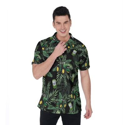 Busch Light Hawaiian Shirt Tropical Flora Beach Gift For Summer Lovers