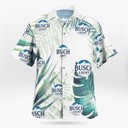 Busch Light Beer Hawaiian Shirt Tropical Palm Leaves Gift For Beer Lovers Busch Light Beer Hawaiian Shirt Tropical Palm Leaves Gift For Beer Lovers