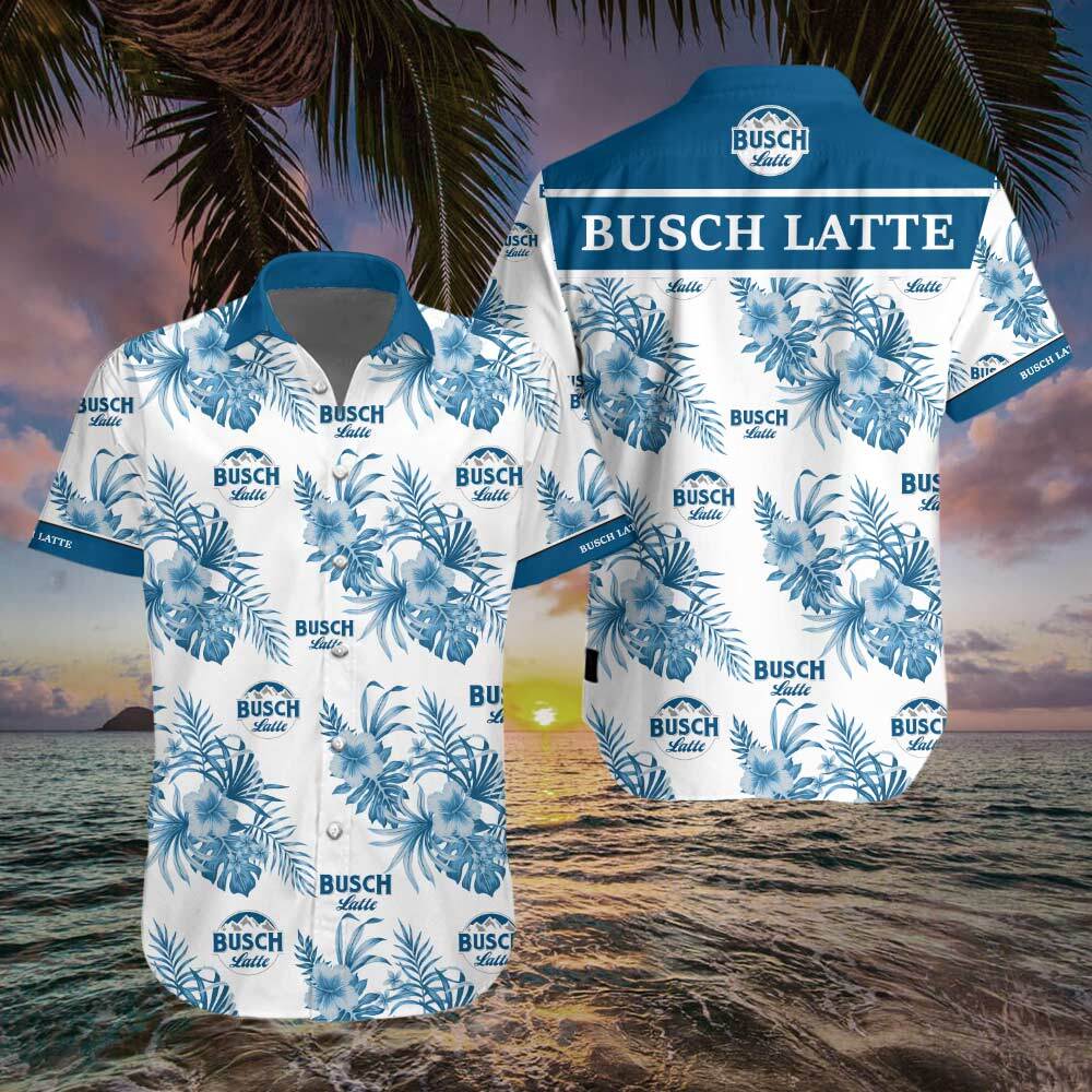 Trending Busch Latte Beer Hawaiian Shirt Birthday Gift For Mom