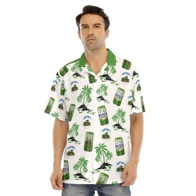 Busch Light John Deere Hawaiian Shirt Tropical Coconut Tree Beach Gift Beer Lovers Busch Light John Deere Hawaiian Shirt Tropical Coconut Tree Beach Gift Beer Lovers