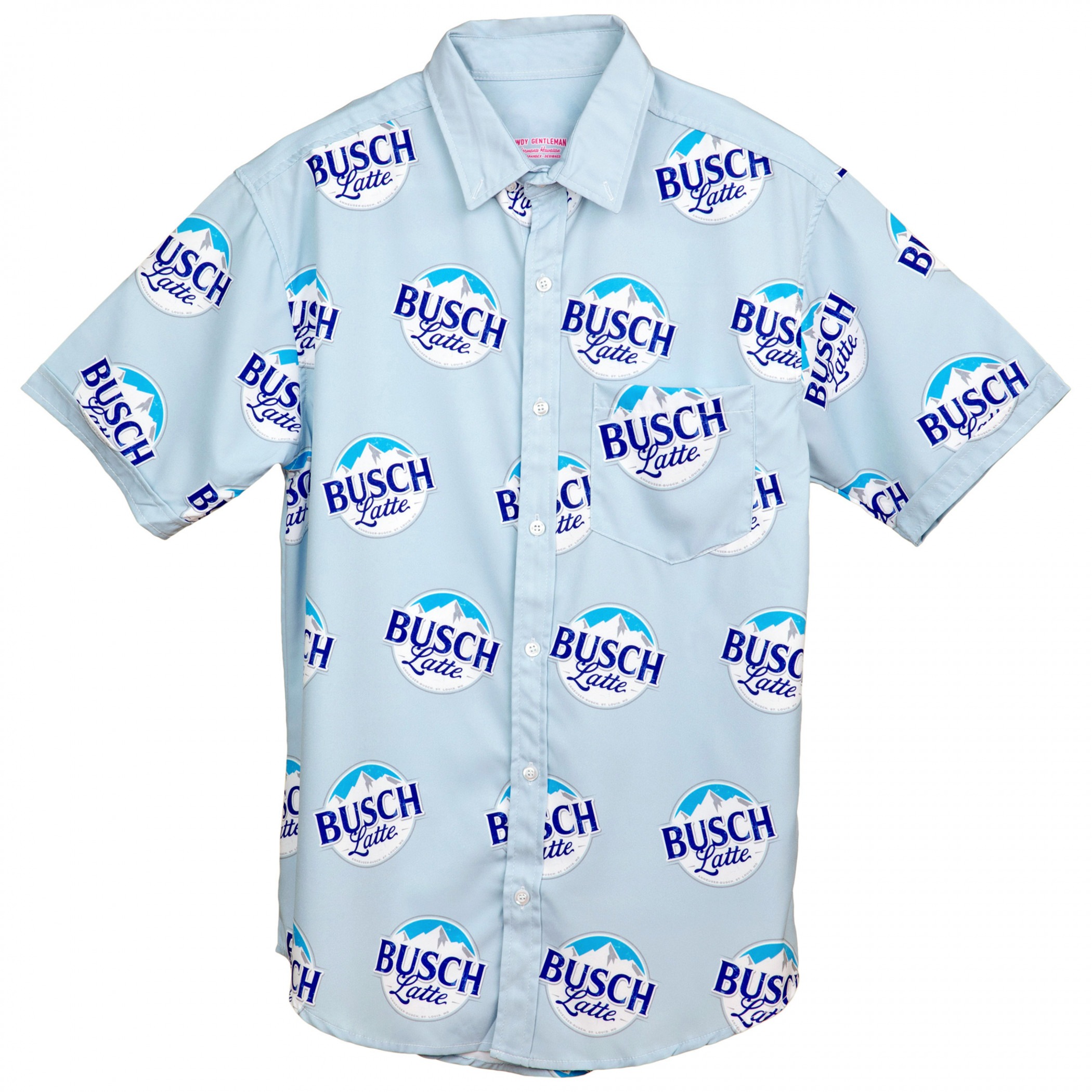 Classic Busch Latte Logo Hawaiian Shirt Gift For Girlfriend