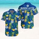 Busch Latte Beer Hawaiian Shirt Tropical Fruit Gift For Best Friends Busch Latte Beer Hawaiian Shirt Tropical Fruit Gift For Best Friends