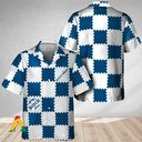 Basic Busch Latte Hawaiian Shirt Blue Gingham Gift For Best Friend Basic Busch Latte Hawaiian Shirt Blue Gingham Gift For Best Friend