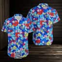 Busch Light Hawaiian Shirt Colorful Tropical Holiday Gift For Beer Drinkers