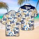 Trending Miller Lite Hawaiian Shirt Tropical Flora Best Gift For Beer Lovers Trending Miller Lite Hawaiian Shirt Tropical Flora Best Gift For Beer Lovers