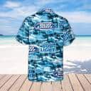 Vintage Bud Light Hawaiian Shirt Beach Vacation Gift For Beer Lovers