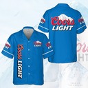 Basic Coors Light Hawaiian Shirt Summer Gift For Beer Lovers Basic Coors Light Hawaiian Shirt Summer Gift For Beer Lovers