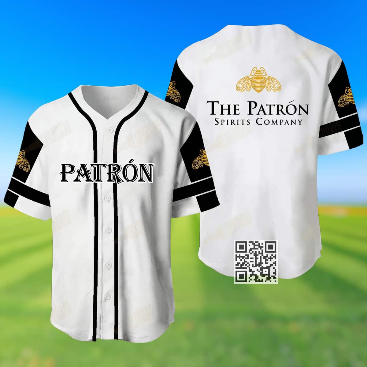 The Patrón Spirits Company Baseball Jersey The Patrón Spirits Company Baseball Jersey