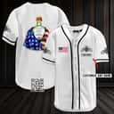 Vintage Patron Baseball Jersey US Flag Customize Name Vintage Patron Baseball Jersey US Flag Customize Name
