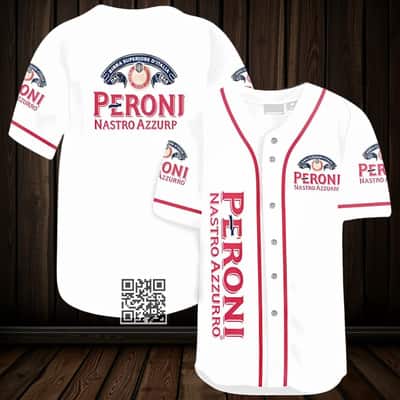 Peroni Nastro Azzurro Baseball Jersey Gift For Beer Lovers Peroni Nastro Azzurro Baseball Jersey Gift For Beer Lovers
