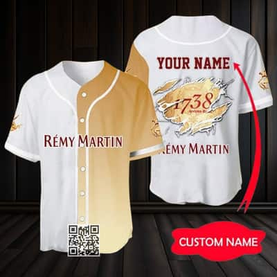Remy Martin Baseball Jersey Gift For Him Custom Name Remy Martin Baseball Jersey Gift For Him Custom Name