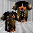 Skull With Remy Martin Baseball Jersey Gift For Cognac Lovers