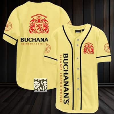 Buchanan's Baseball Jersey Gift For Whiskey Drinkers Buchanan's Baseball Jersey Gift For Whiskey Drinkers