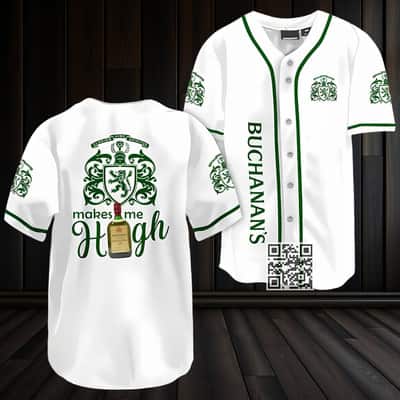 Buchanan's Whiskey Baseball Jersey Make Me High Buchanan's Whiskey Baseball Jersey Make Me High