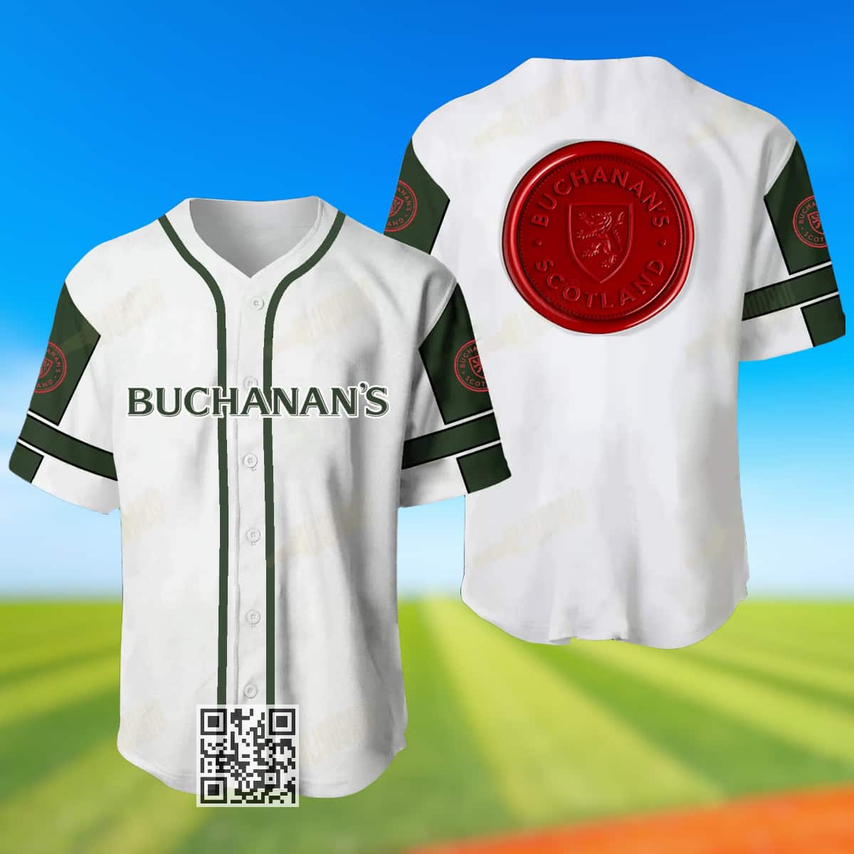Buchanan's Scotland Baseball Jersey Gift For Whiskey Lovers Buchanan's Scotland Baseball Jersey Gift For Whiskey Lovers