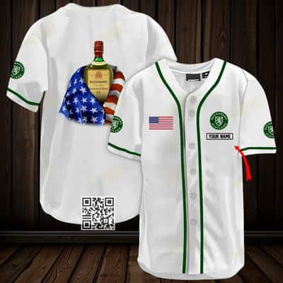 Buchanan's Whiskey Baseball Jersey Customize Name Buchanan's Whiskey Baseball Jersey Customize Name
