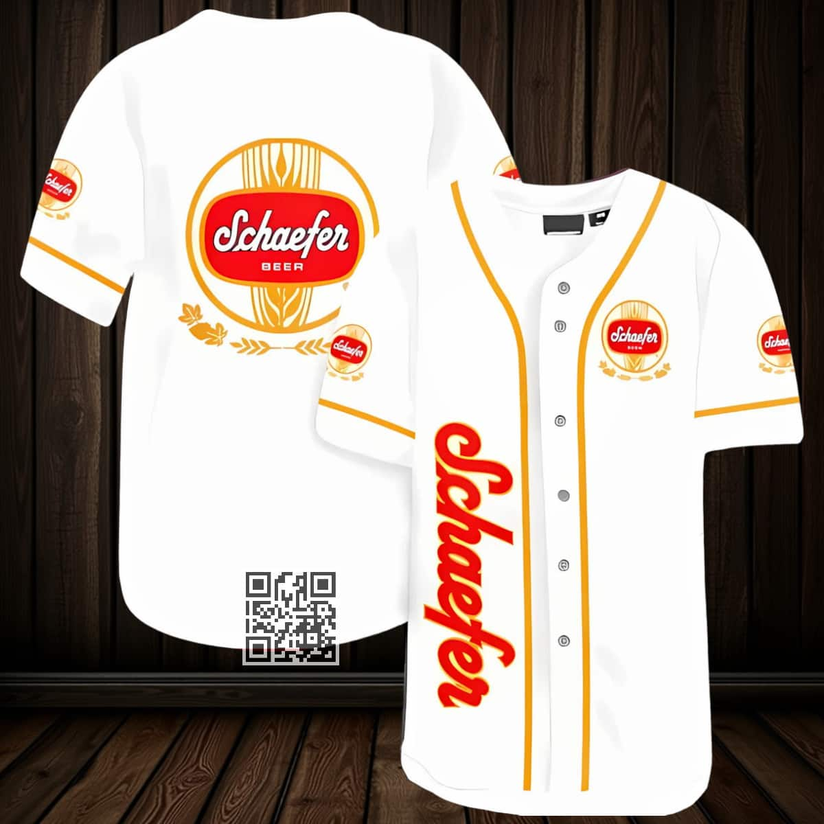 Schaefer Beer Baseball Jersey Gift For Him