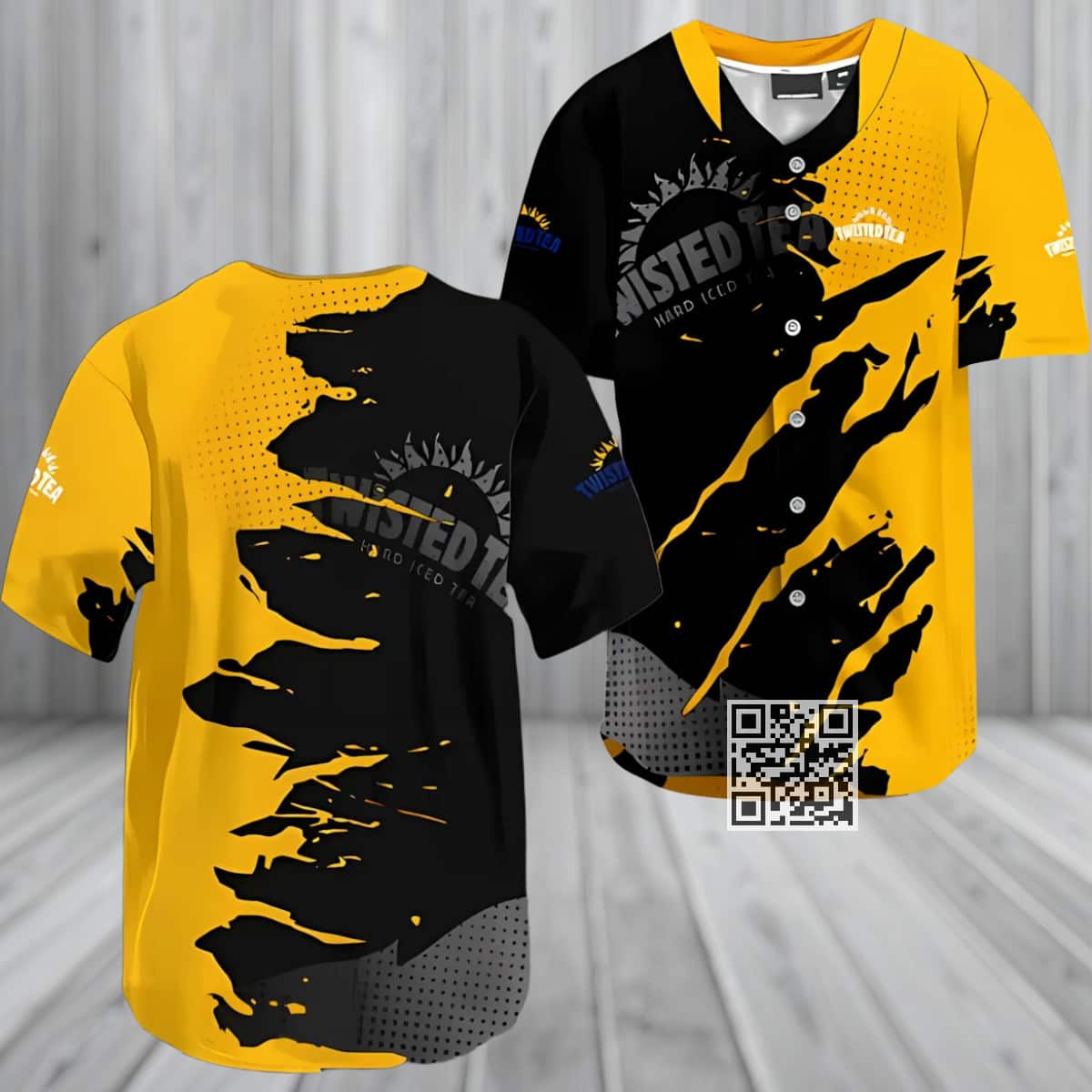 Twisted Tea Baseball Jersey Metal Crack Pattern Gift For Best Friend Twisted Tea Baseball Jersey Metal Crack Pattern Gift For Best Friend