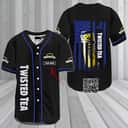Twisted Tea Baseball Jersey US Flag Custom Name Gift For Him Twisted Tea Baseball Jersey US Flag Custom Name Gift For Him