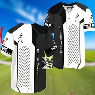 Johnnie Walker Baseball Jersey Whisky Lovers Gift Custom Name Johnnie Walker Baseball Jersey Whisky Lovers Gift Custom Name