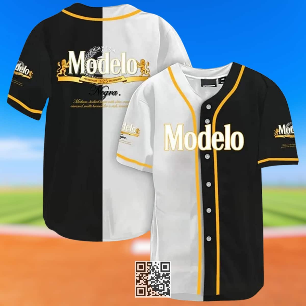 Cerveza Modelo Negra Baseball Jersey Gift For Beer Drinkers